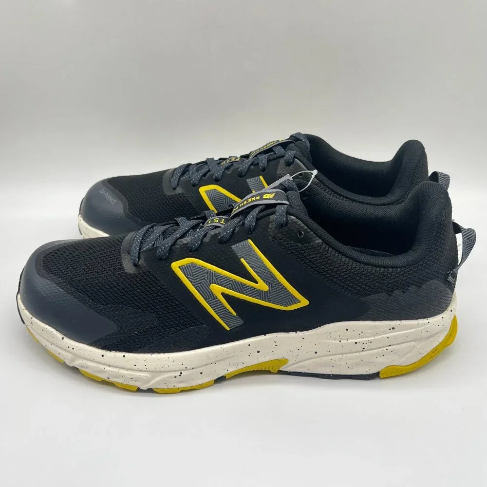 New Balance Mens‎ Size 11 MT510CL6 Black Yellow Sneakers Shoes
